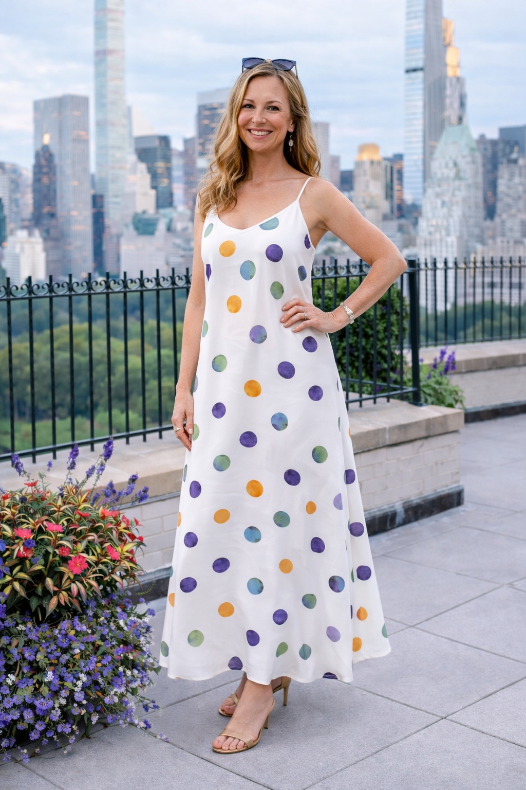 Solar Lunar Silk Slip Dress