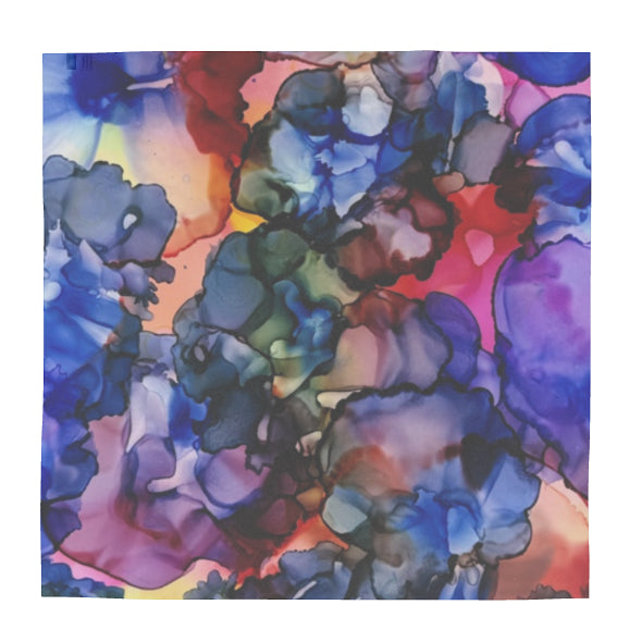 Hydrangeas Silk Scarf