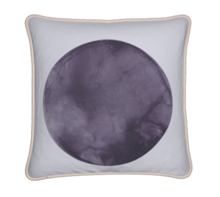 Lunar Eclipse Silk Pillow - Solar Lunar Phases