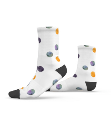 Solar Lunar Socks - Phase Composition