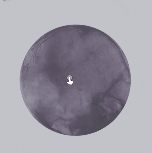 Lunar Flow Silk Scarf - Indigo Eclipse